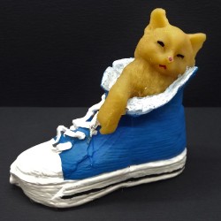 Figurine chat et chaussure...